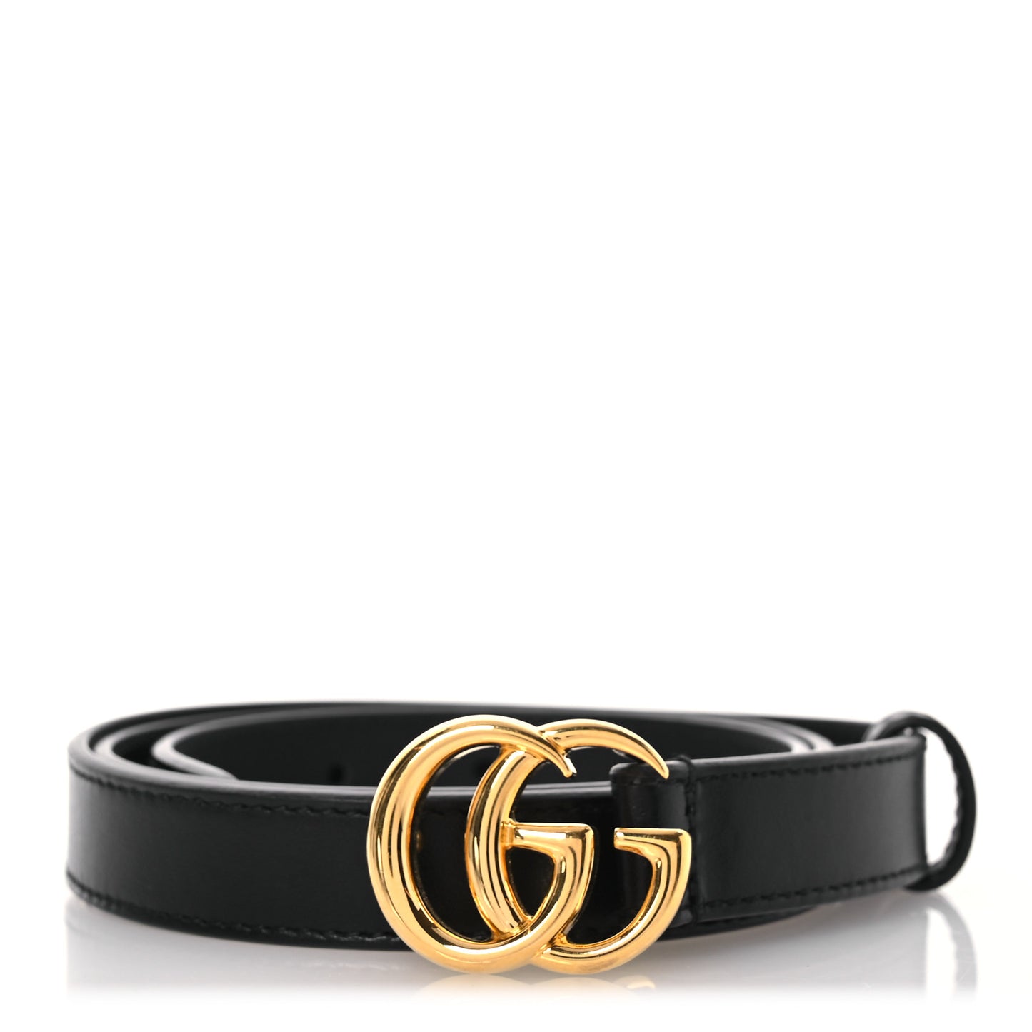 Calfskin Double G 20mm Belt 85 34 Black