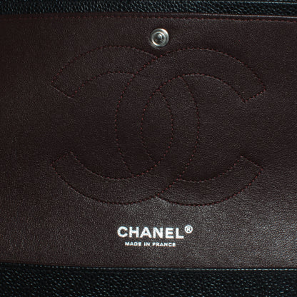 Chanel Caviar Quilted Jumbo Double Flap Black 6 of 8