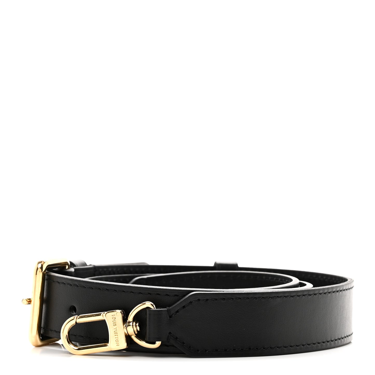 Calfskin Odeon PM Adjustable Shoulder Strap Black