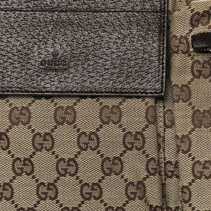 Gucci Monogram Web Belt Bag Dark Brown 8 of 10
