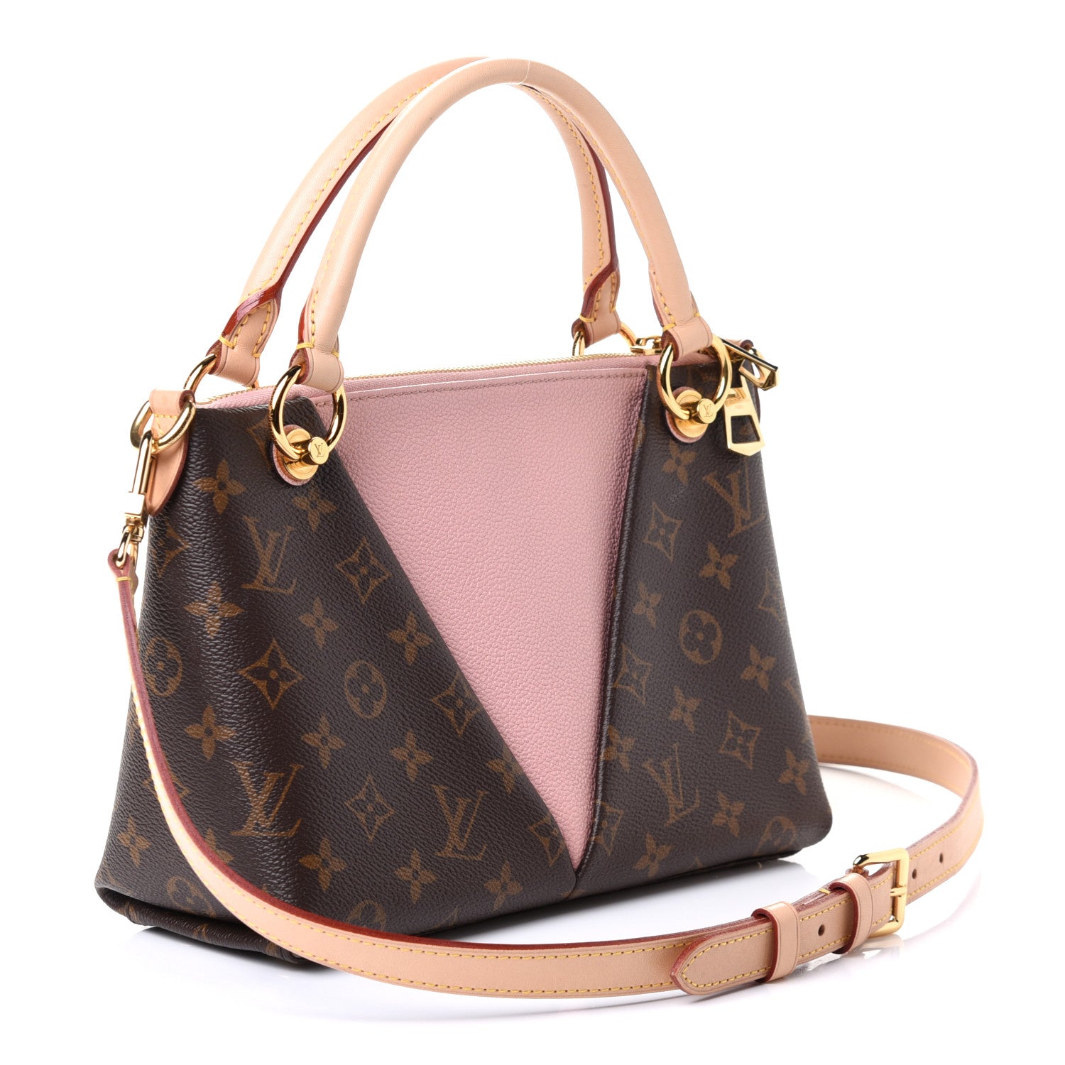 Louis Vuitton Monogram V Tote BB Rose Poudre 4 of 8
