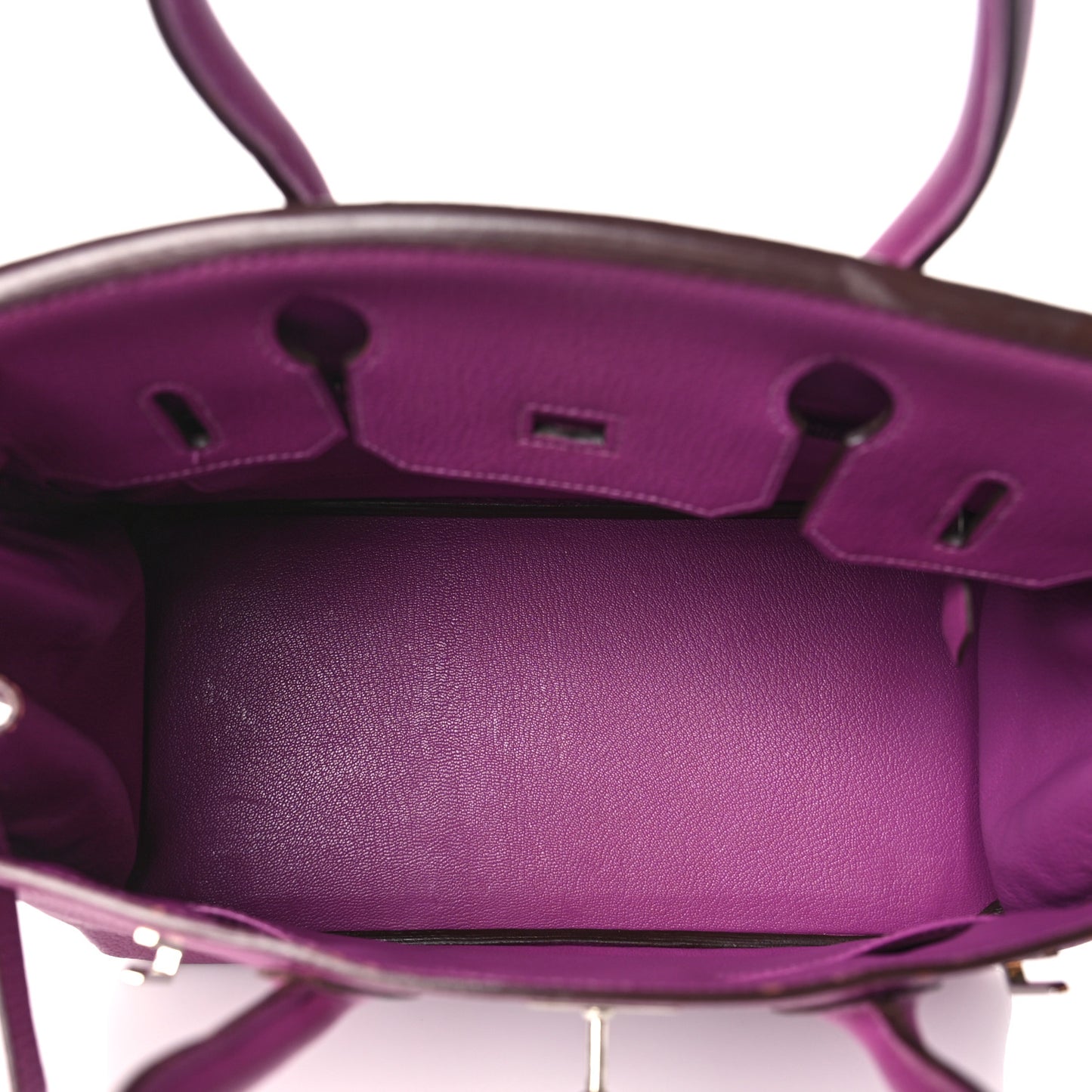 Chevre Mysore Birkin 30 Cyclamen