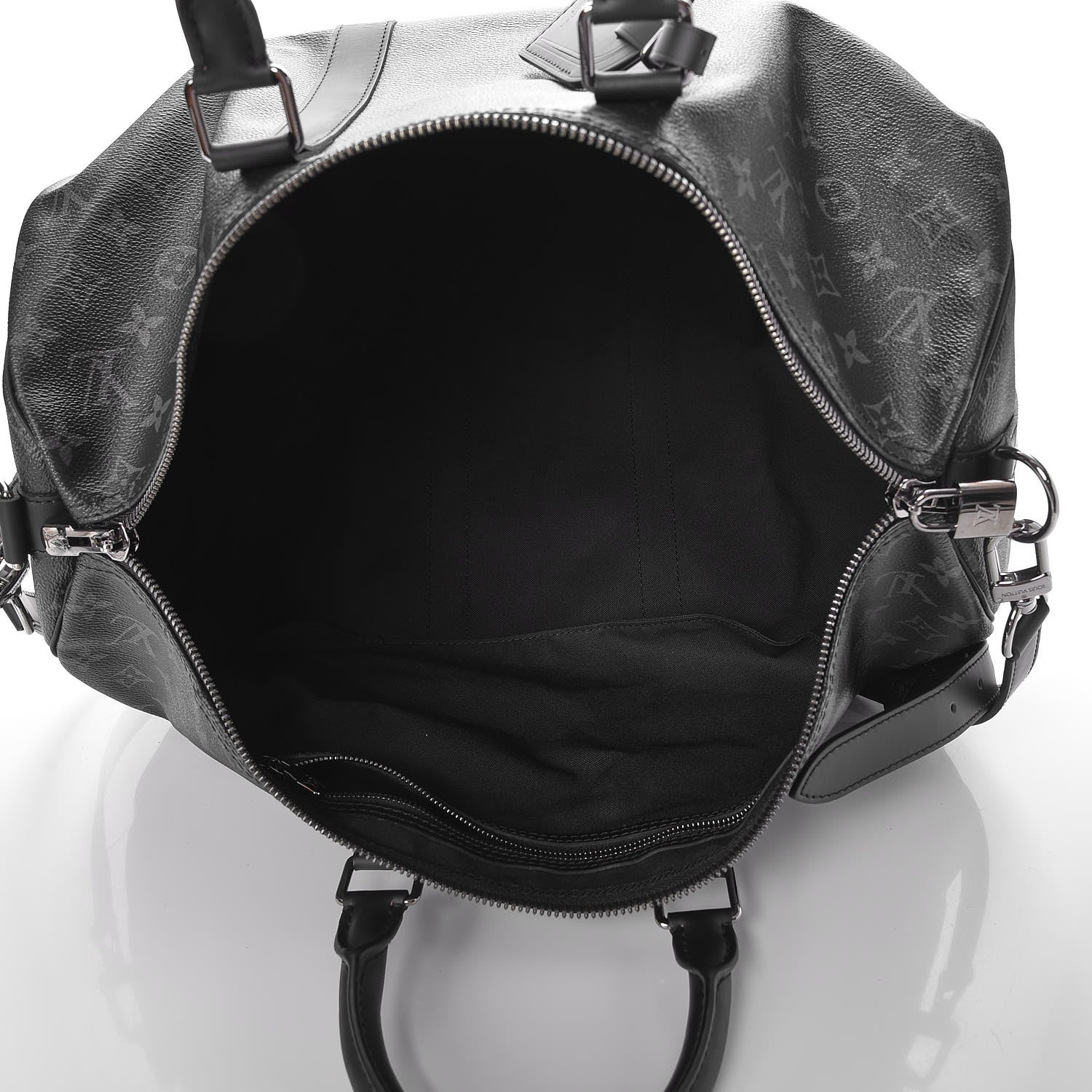 Louis Vuitton Monogram Eclipse Keepall Bandouliere 45 5 of 8
