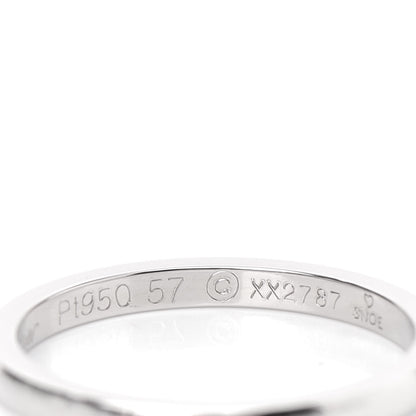 Cartier Platinum 2mm Ballerine Wedding Band Ring 57 8 5 of 5
