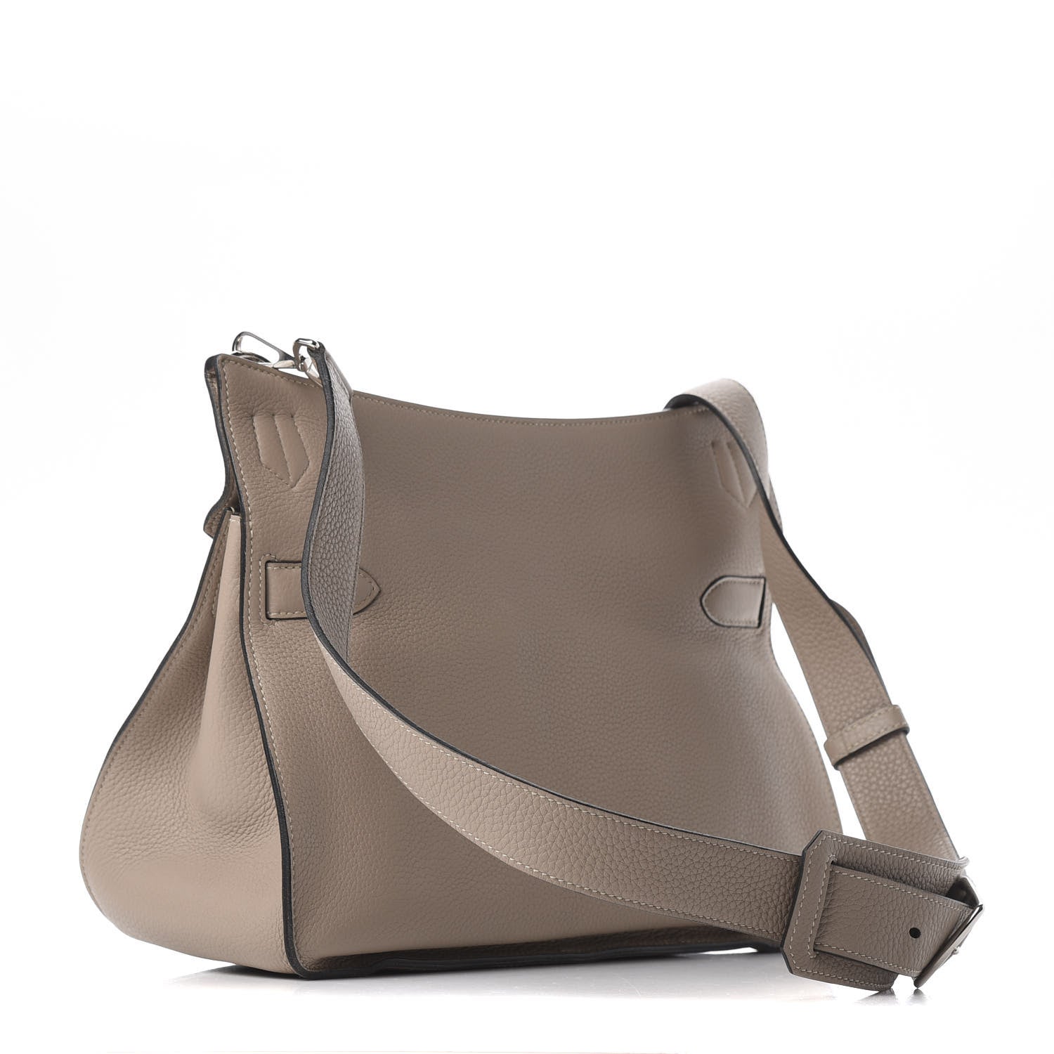 Hermes Taurillon Clemence Jypsiere 34 Gris Tourterelle 3 of 10