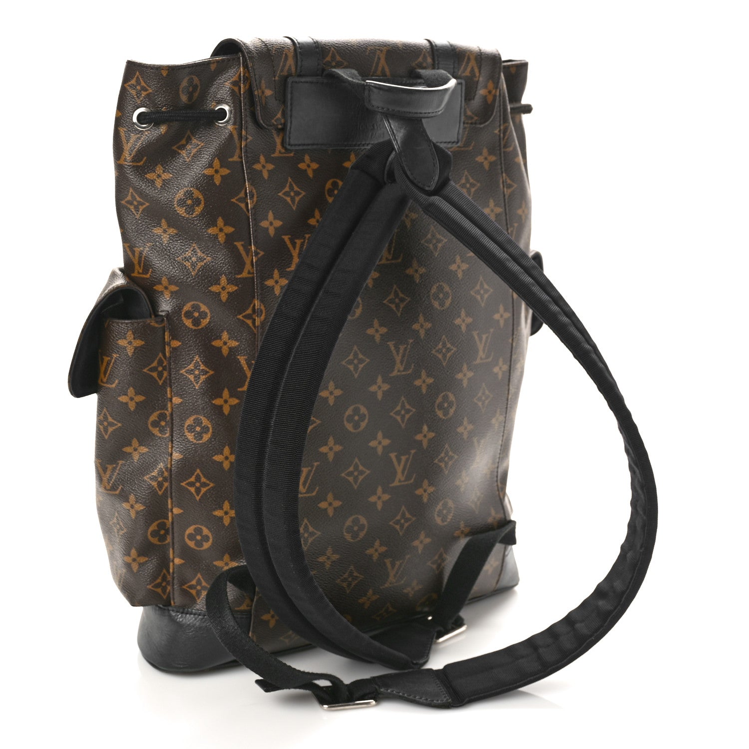 Louis Vuitton Monogram Macassar Christopher PM Backpack 2 of 9