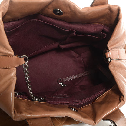 Chanel Iridescent Calfskin Large In The Mix Tote Light Brown 5 of 7