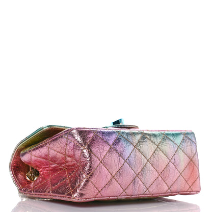 Chanel Metallic Goatskin Quilted Mini 2.55 Reissue Flap Multicolor 4 of 10