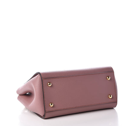 Burberry Soft Grain Calfskin Small Buckle Tote Dusty Pink 6 of 10