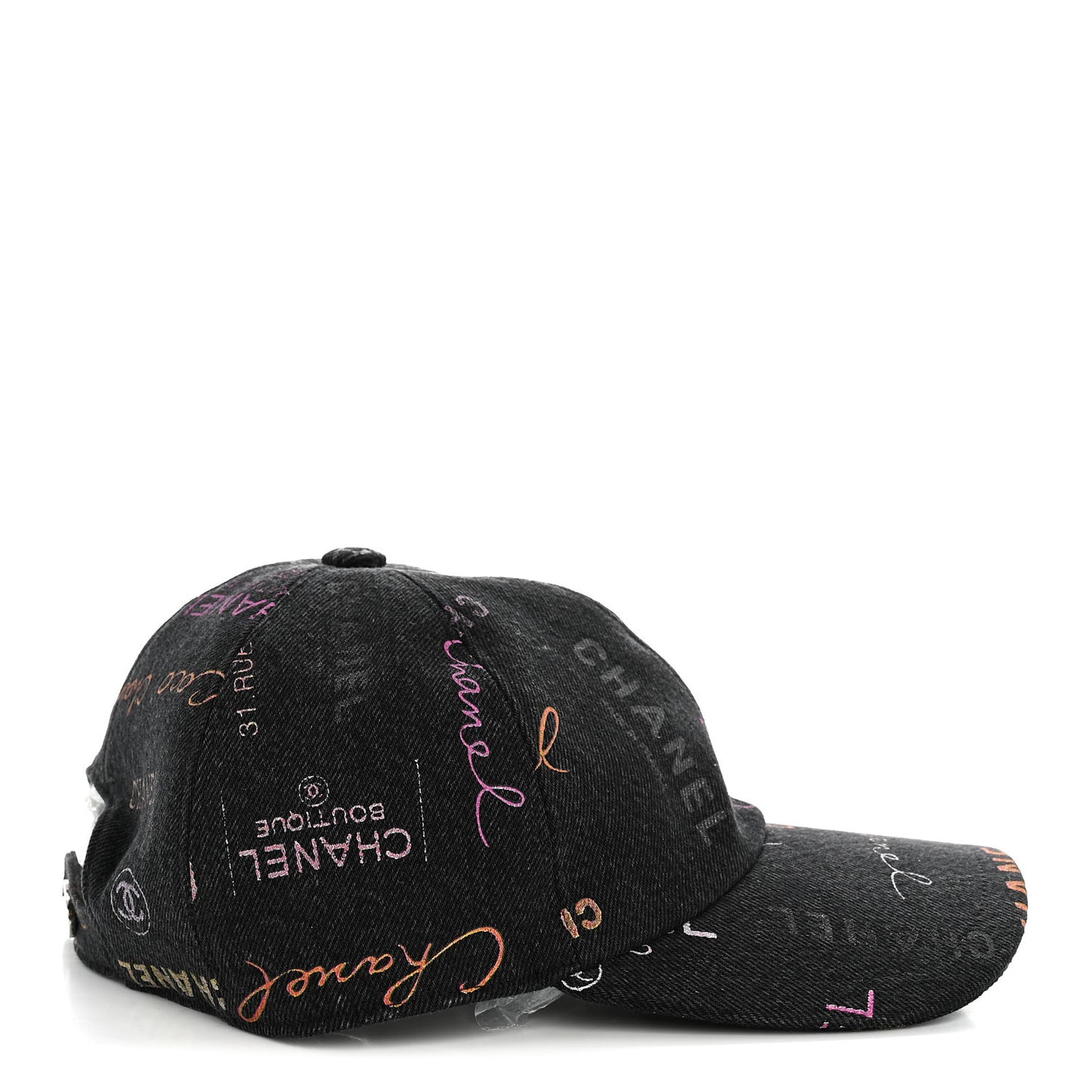 Denim Mood Cap Hat Black