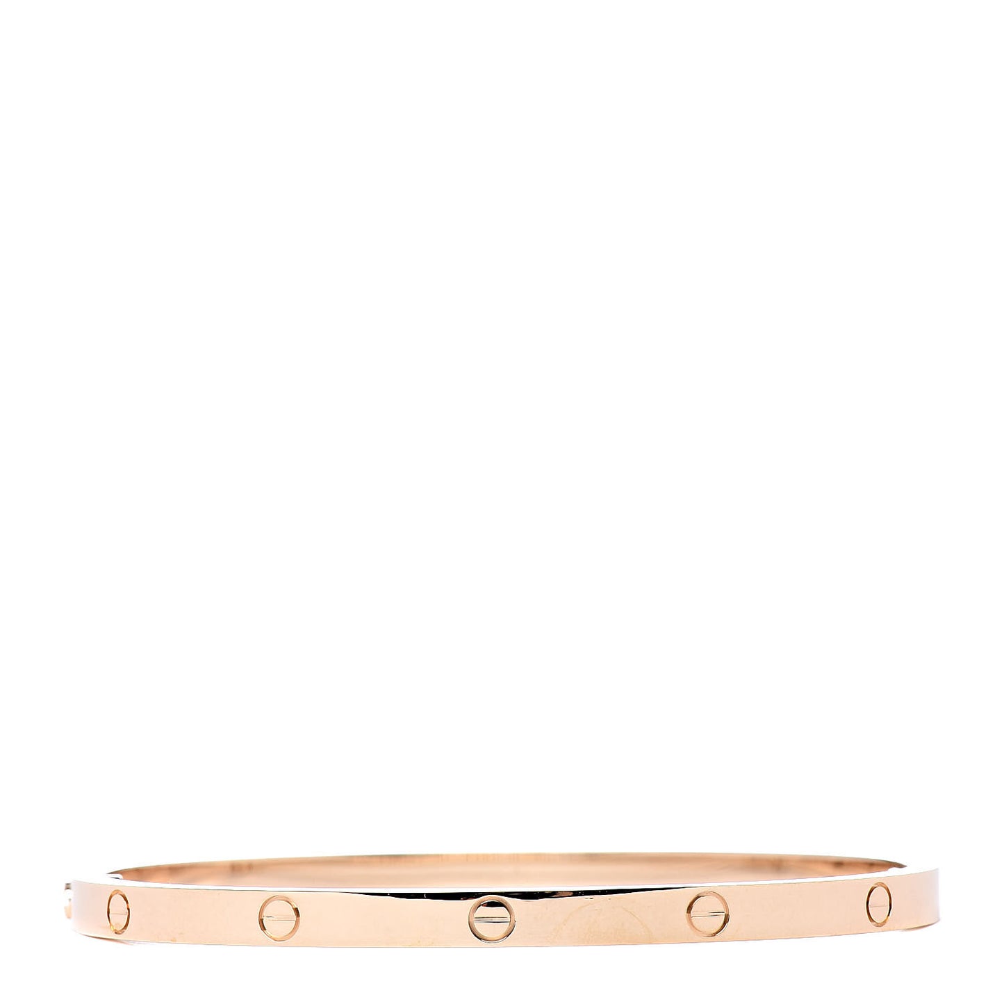 18K Yellow Gold Small LOVE Bracelet 16