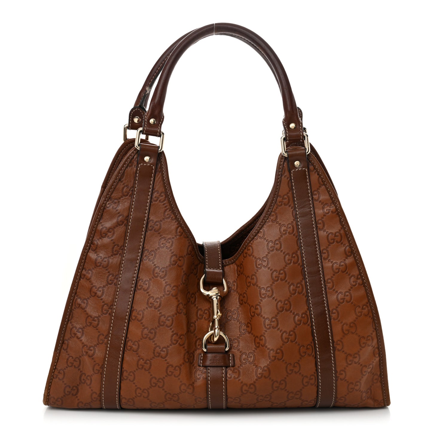 Guccissima Medium Joy Shoulder Bag Brown