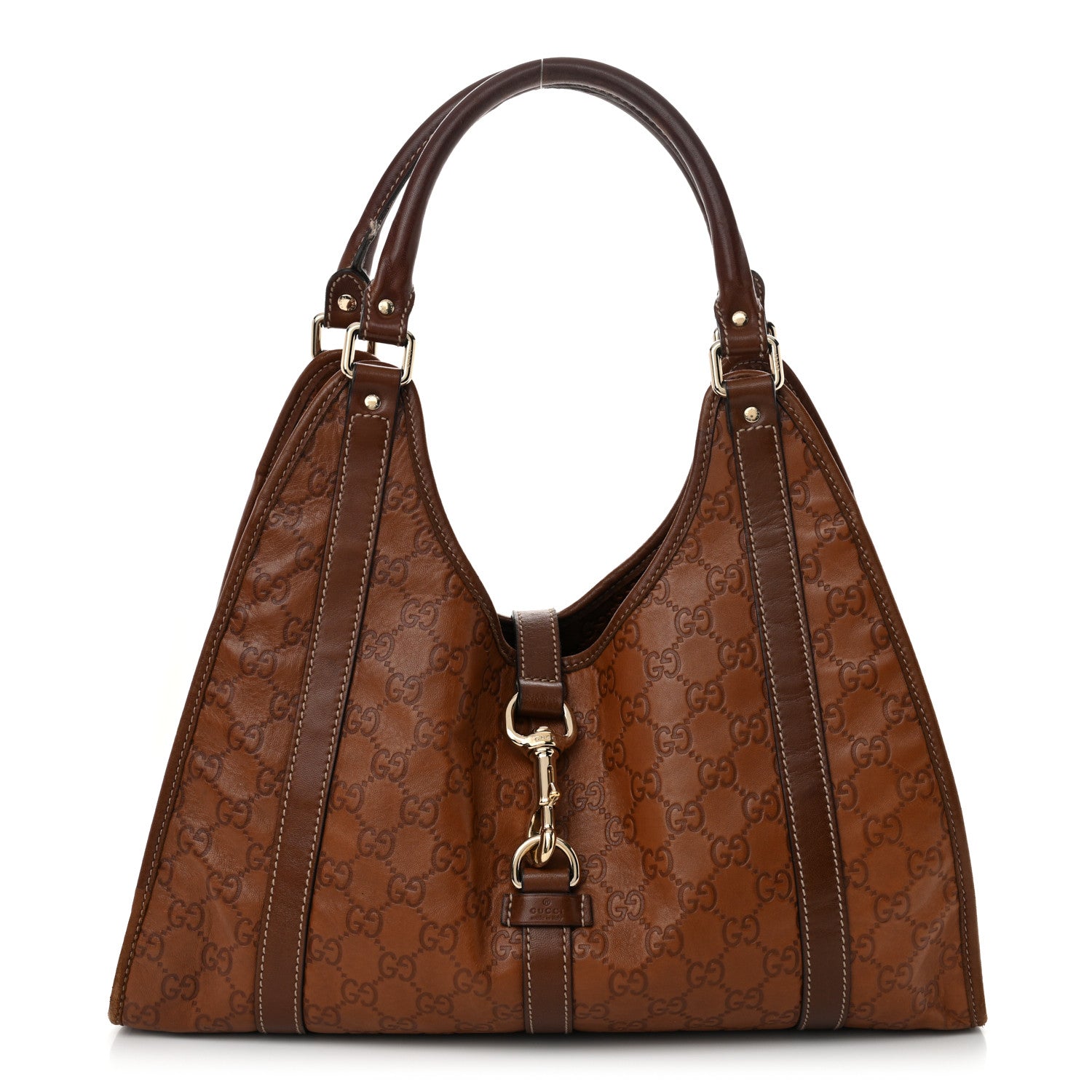 Gucci Guccissima Medium Joy Shoulder Bag Brown 1 of 13