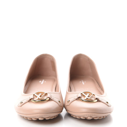 Louis Vuitton Calfskin Oxford Ballerina Flats 39 Nude 2 of 7
