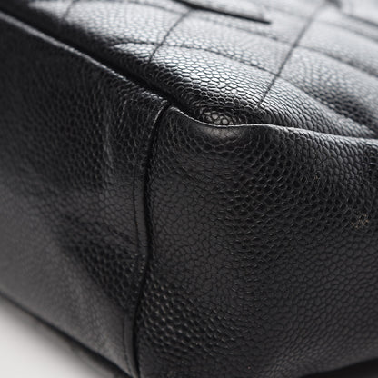 Chanel Caviar Quilted Petit Shopping Tote PST Black 12 of 13