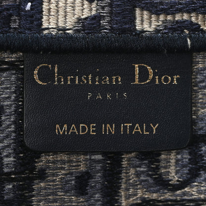 Christian Dior Oblique Large Book Tote Blue Multicolor 6 of 10