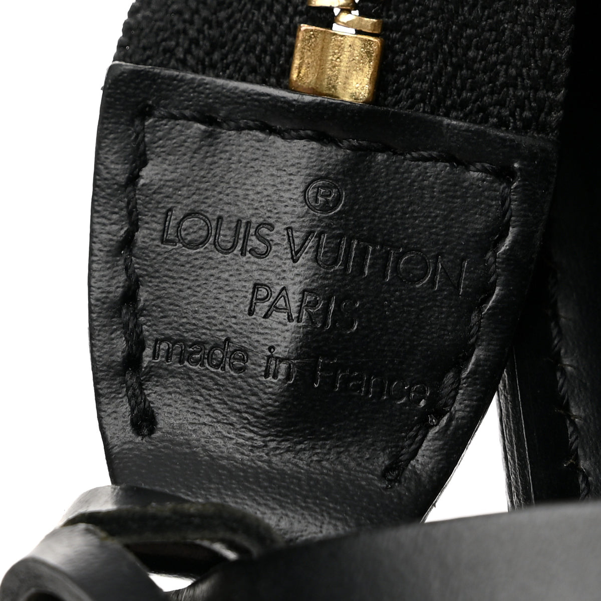 Louis Vuitton Epi Pochette Accessories 24 Black 6 of 12