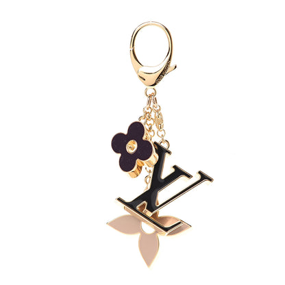 Louis Vuitton Fleur De Monogram Bag Charm Dore 1 of 3