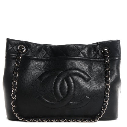 Chanel Caviar Large CC Timeless Soft Tote Black 1 of 8