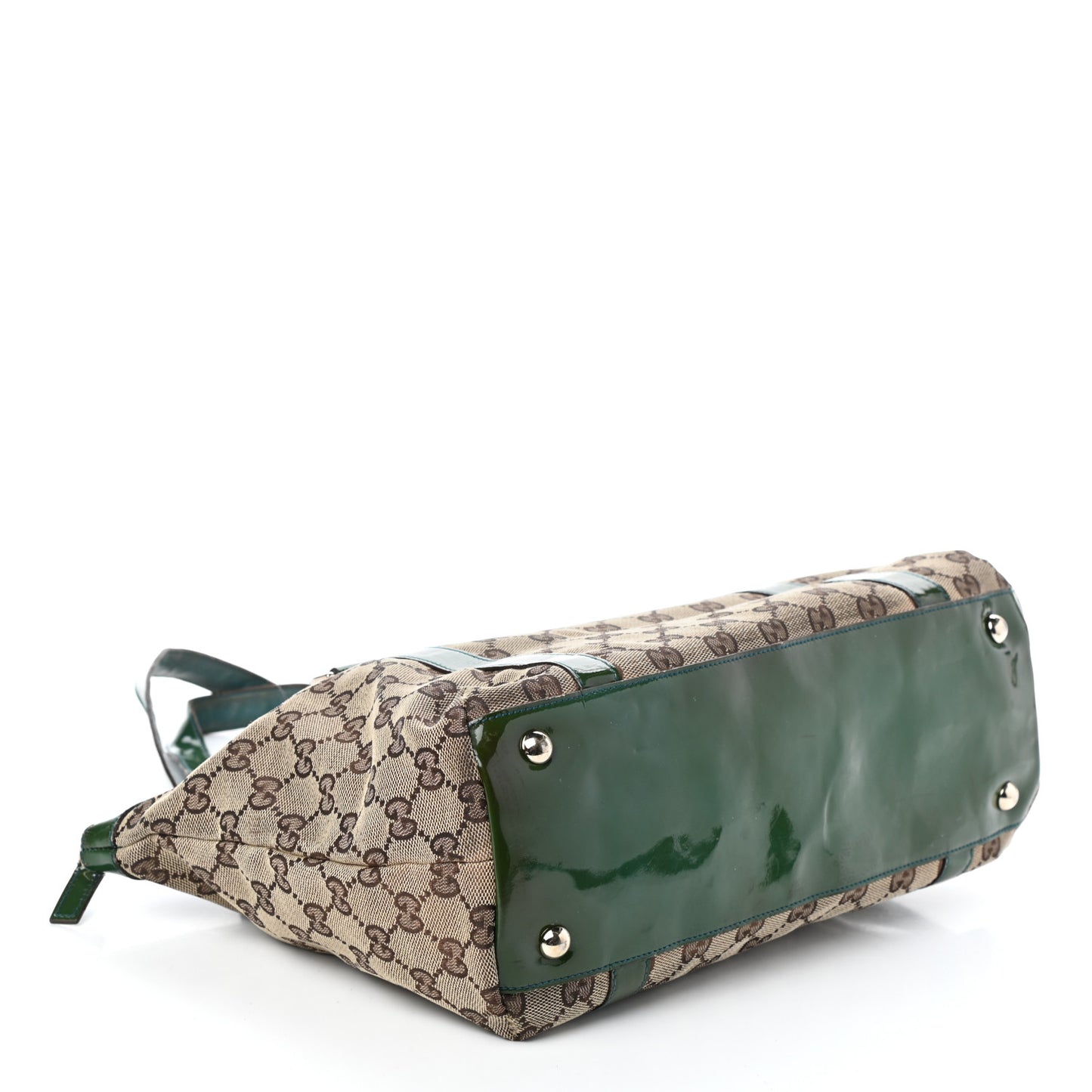 Monogram Medium Abbey Tote Green