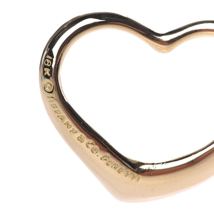 Tiffany 18K Yellow Gold Elsa Peretti Large Open Heart Pendant 3 of 4