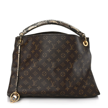 Louis Vuitton Snakeskin Monogram Artsy MM 1 of 10