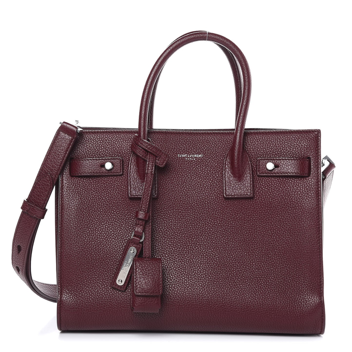 Grained Calfskin Baby Sac De Jour Souple Rouge Legion