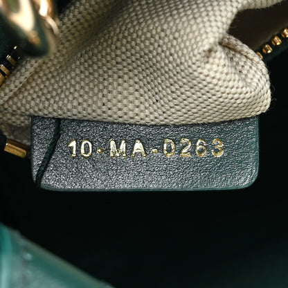 Christian Dior Calfskin Cannage Mini The Lady 95.22 Dark Green 7 of 9