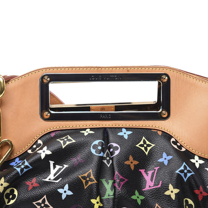 Louis Vuitton Monogram Multicolor Judy MM Black 9 of 9