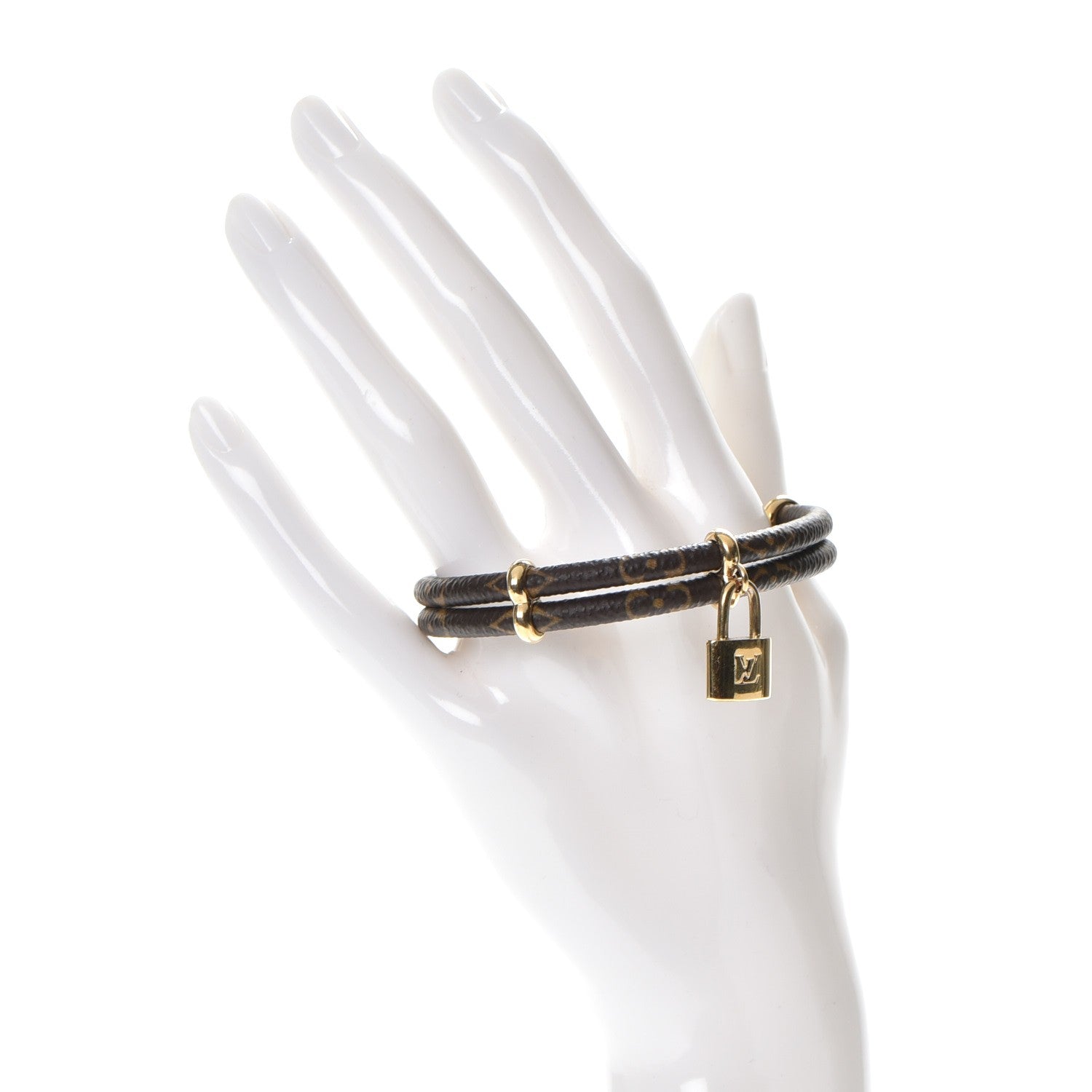Louis Vuitton Monogram Keep It Twice Bracelet 17 2 of 7
