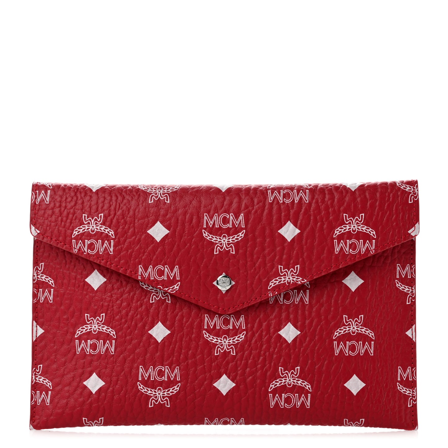 Visetos Envelope Clutch Red