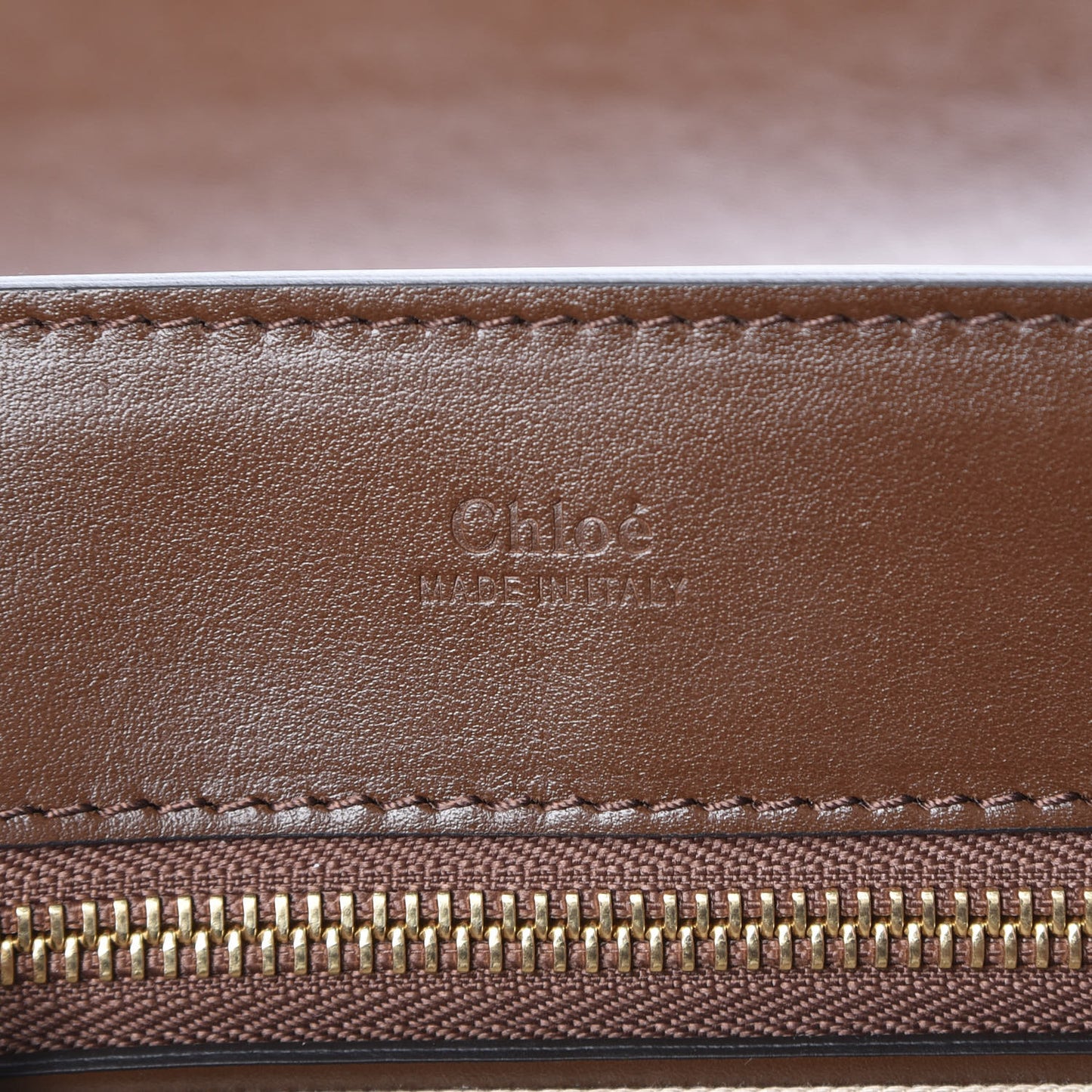 Calfskin Suede Medium C Shoulder Bag Sharp Brown