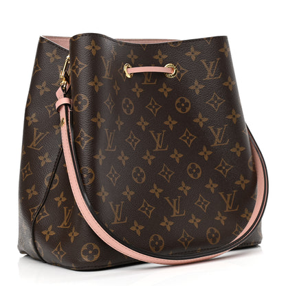 Louis Vuitton Monogram Neonoe MM Rose Poudre 3 of 13