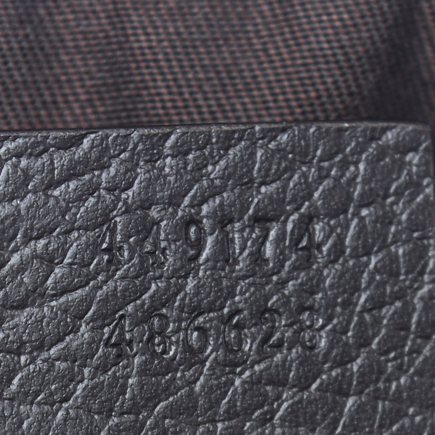 Gucci Monogram Belt Bag Dark Brown 7 of 9