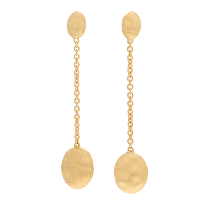 Marco Bicego 18K Yellow Gold Siviglia Drop Earrings 1 of 4