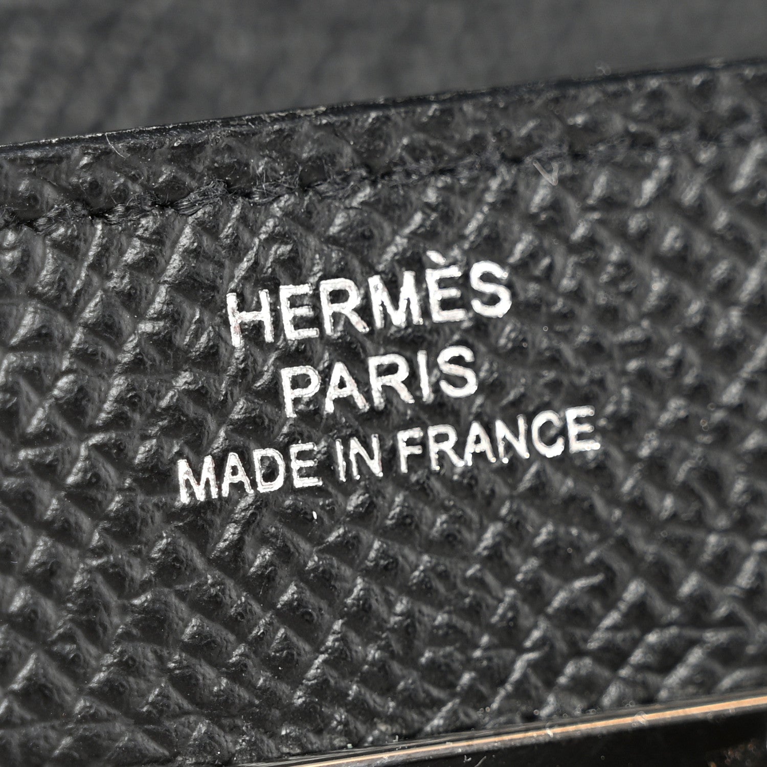 Hermes Epsom Kelly Wallet To Go Black 6 of 7