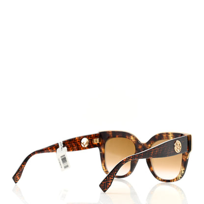 Fendi Acetate F is Fendi FF Sunglasses 0359/S Tortoise Camouflage 5 of 7