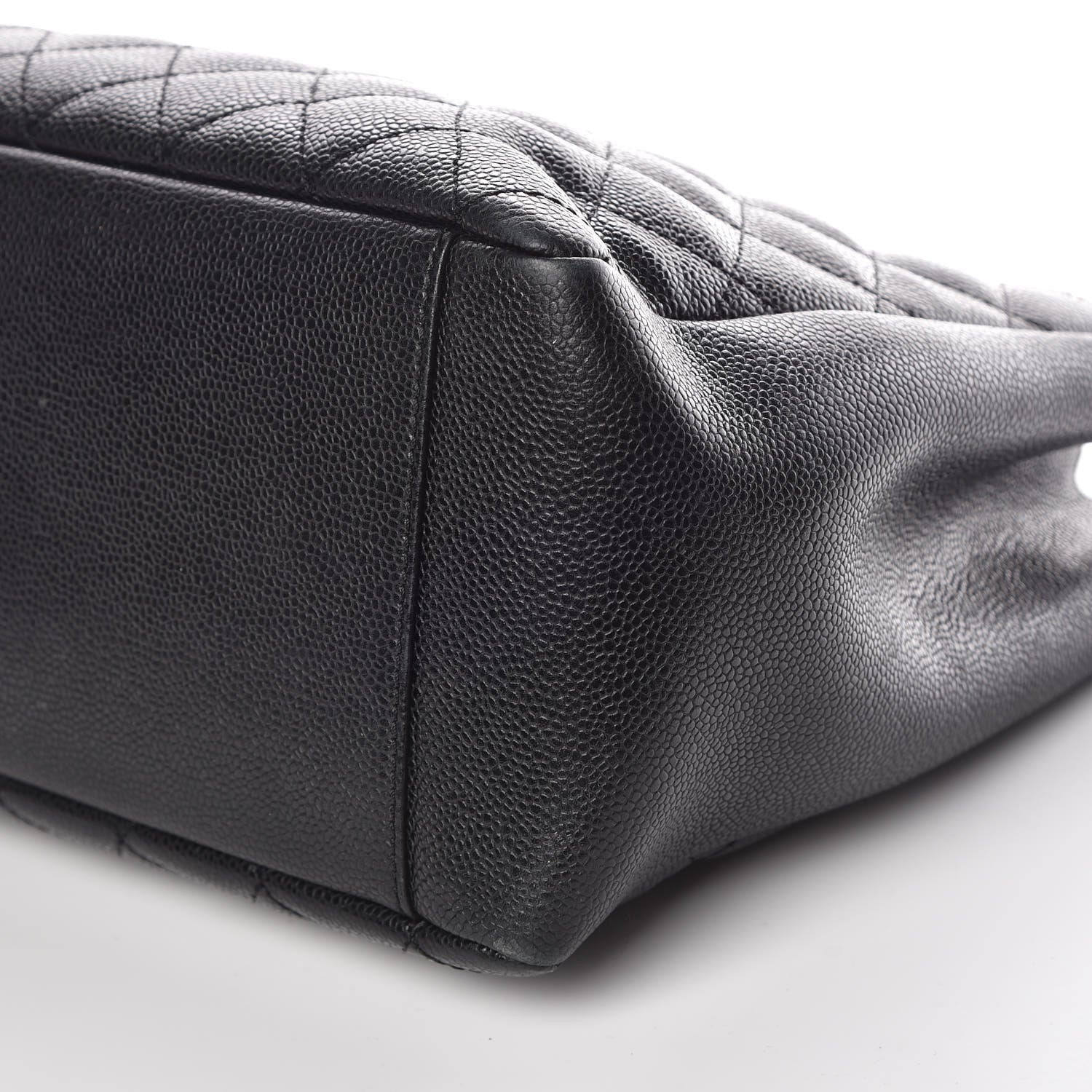 Chanel Caviar Quilted Grand Shopping Tote GST Black 6 of 11