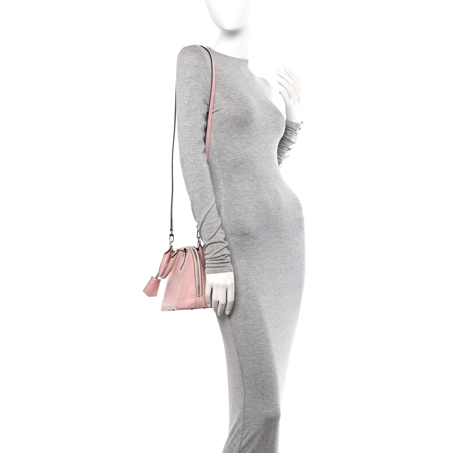 Louis Vuitton Epi Alma BB Rose Ballerine 2 of 9