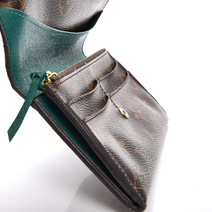 Louis Vuitton Monogram Emilie Wallet Vert 9 of 10