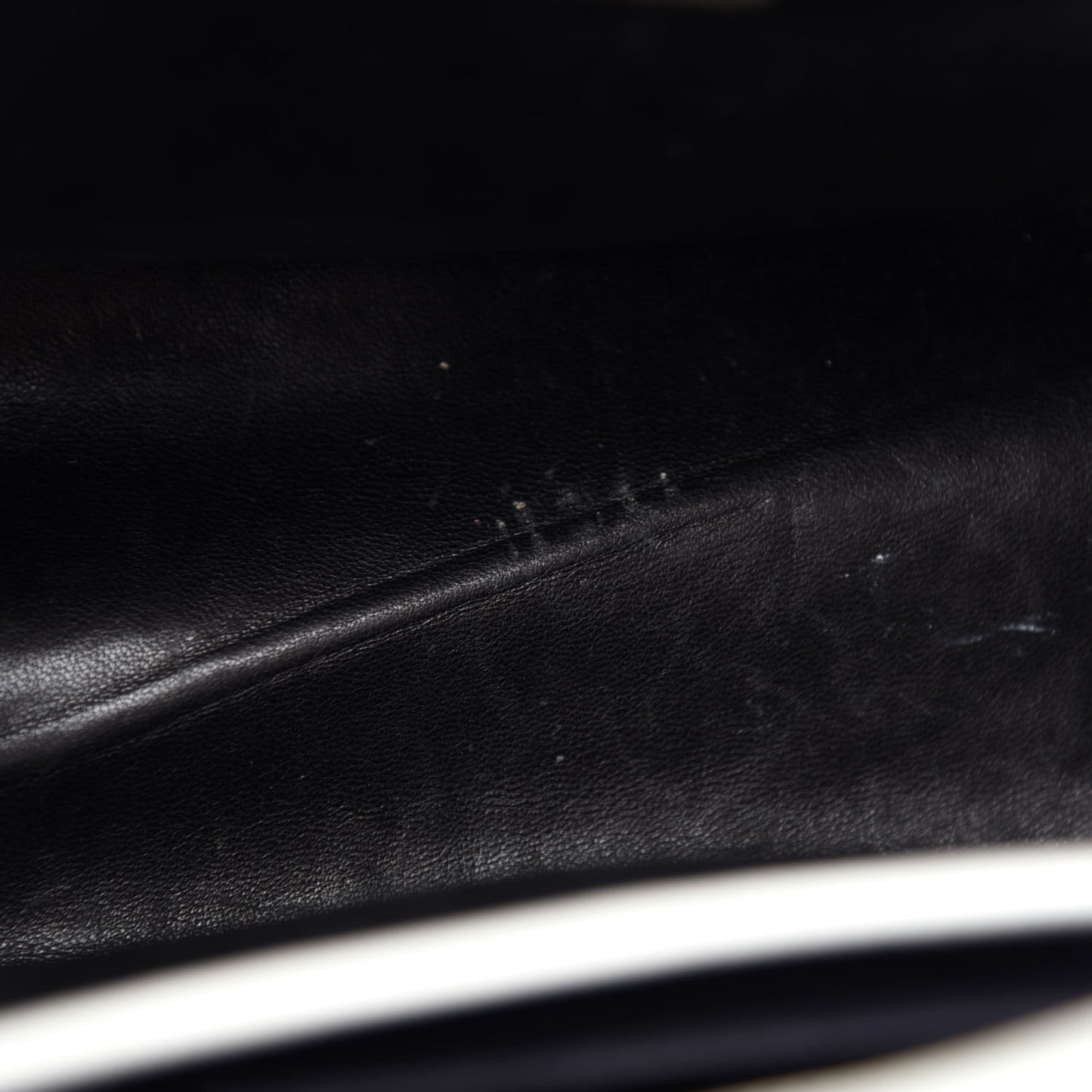 Saffiano Small Galleria Double Zip Tote Talco Black