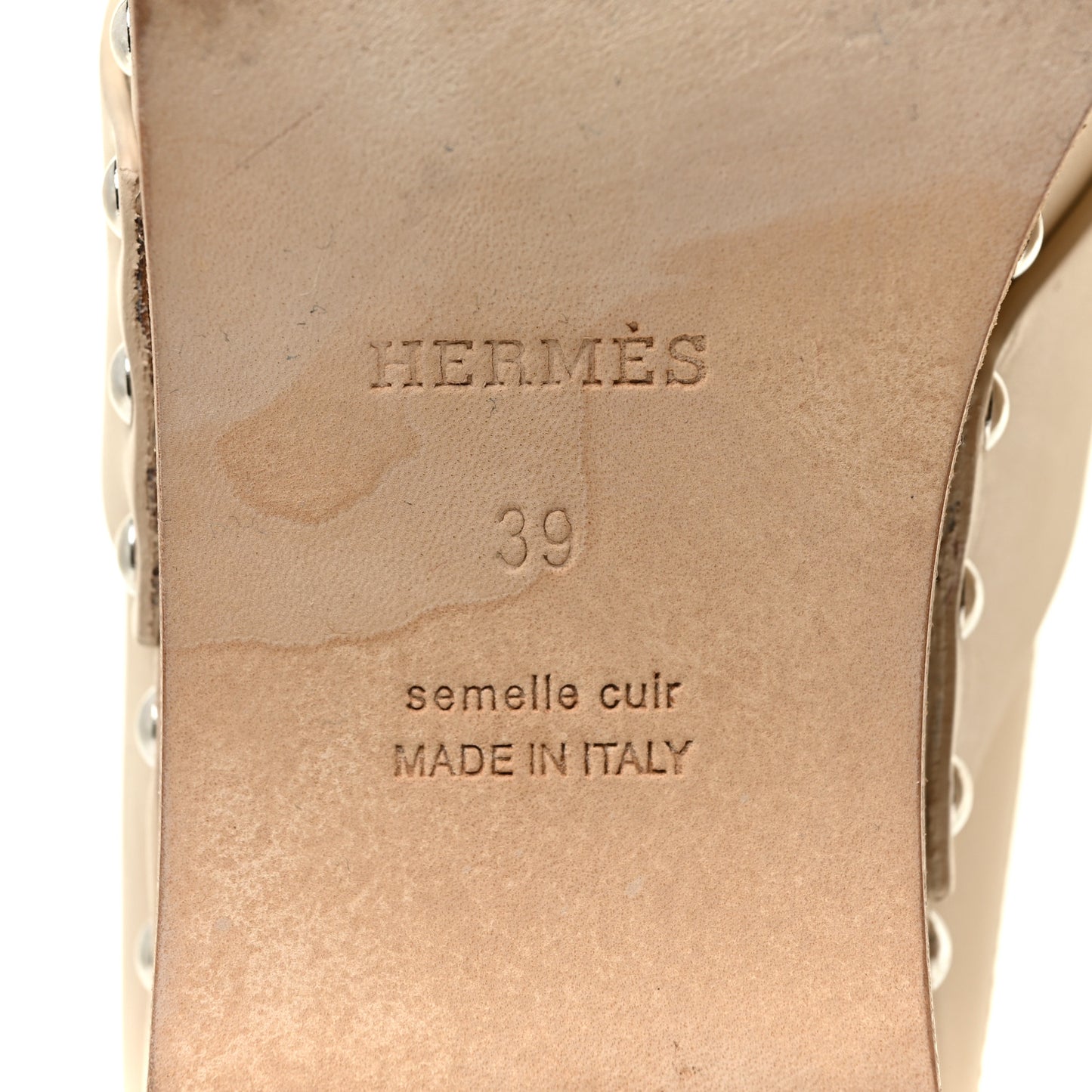 Calfskin Calya Mules 39 Hetre