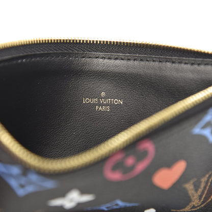 Louis Vuitton Game On Felicie Chain Wallet Zippered Insert Black 6 of 6