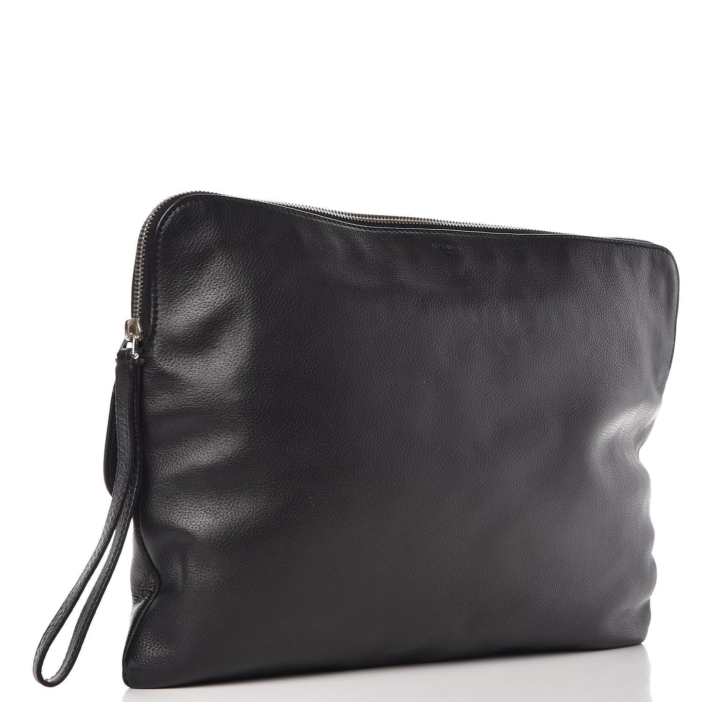 Calfskin Document Holder Black