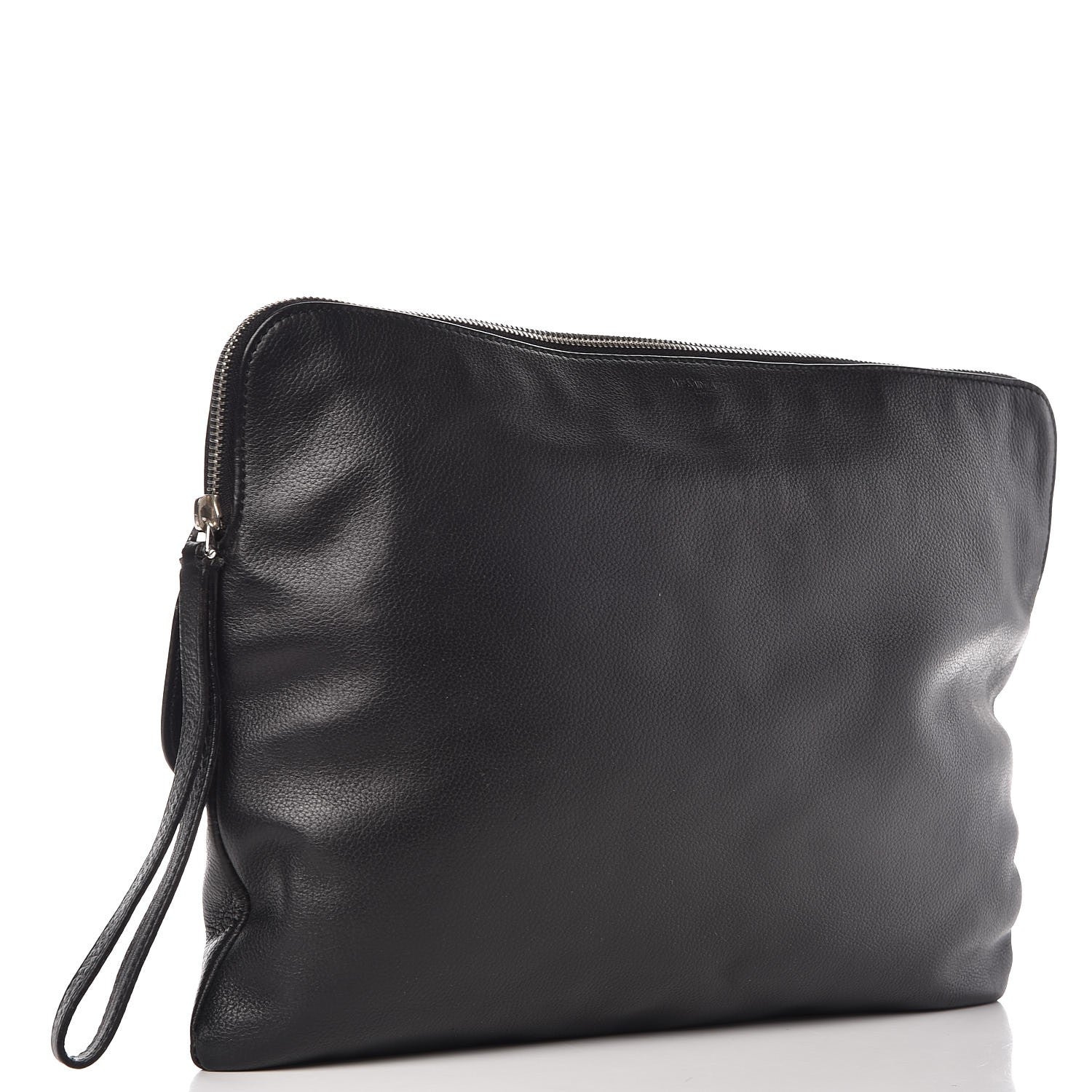 Saint Laurent Calfskin Document Holder Black 3 of 10