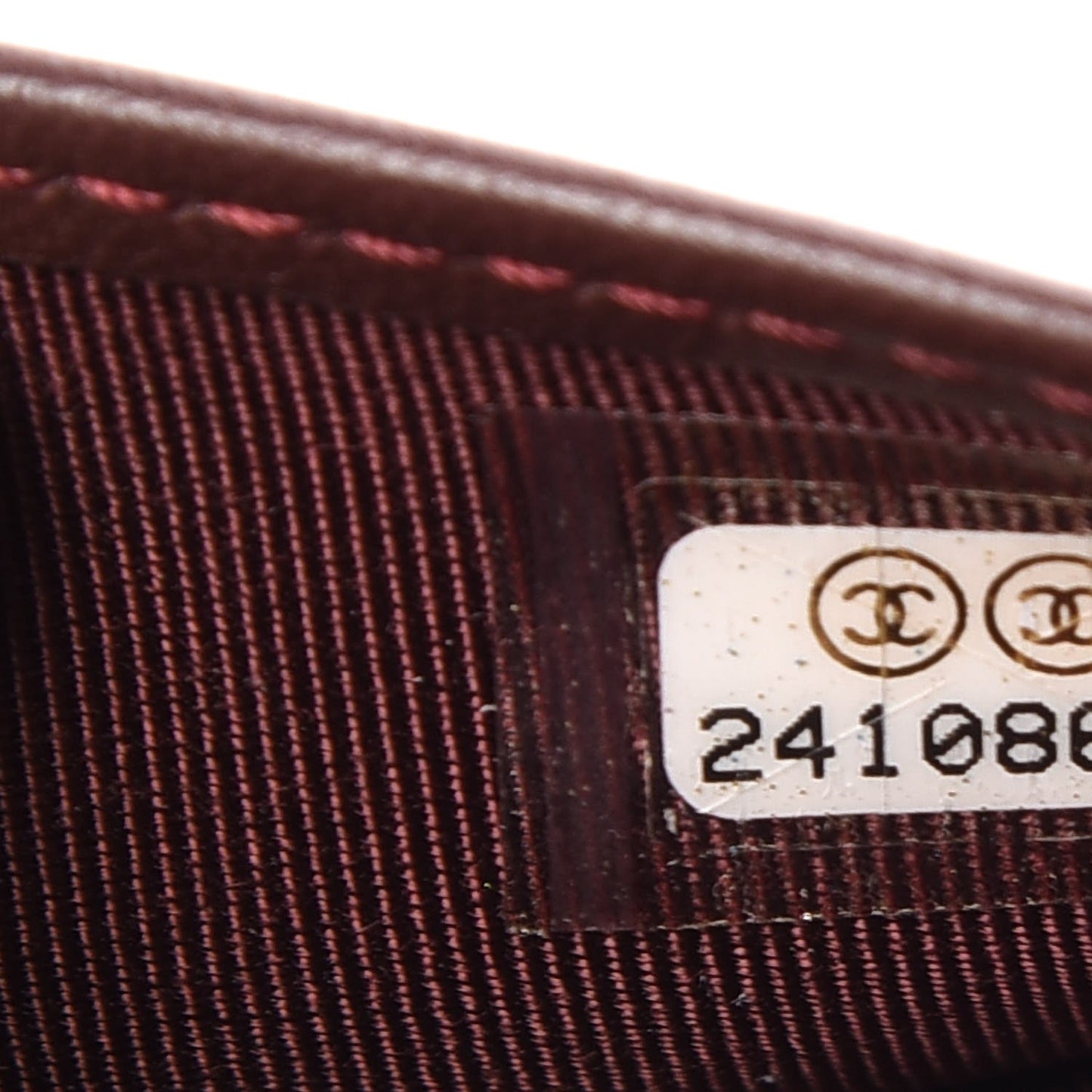 Lambskin Quilted Card Holder Wallet Black