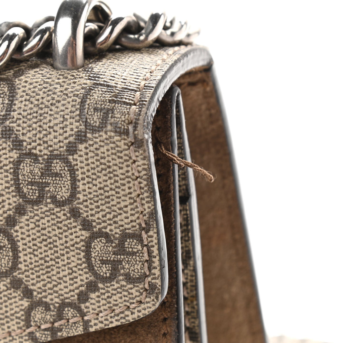 GG Supreme Monogram Mini Dionysus Shoulder Bag Taupe