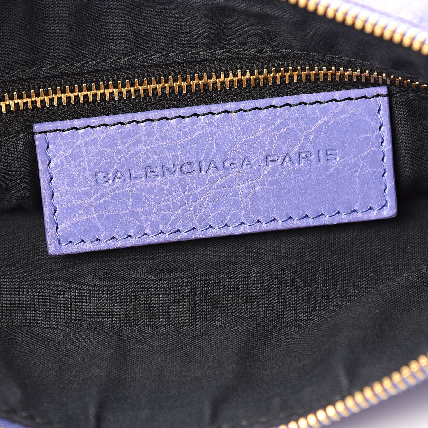 Agneau Giant 12 Gold Hardware Flat Handle Clutch Mauve