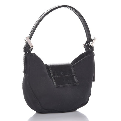 Fendi Neoprene Mini Baguette Black 4 of 8