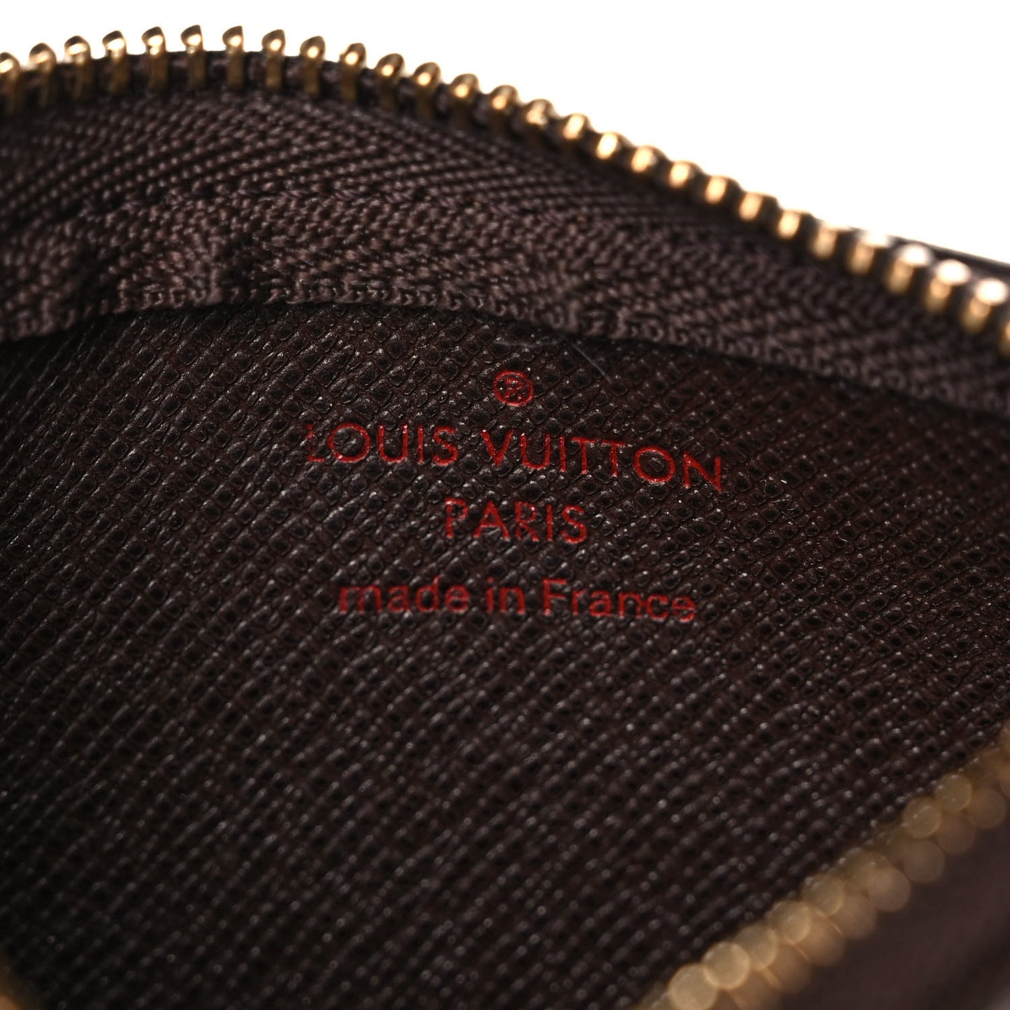 Damier Ebene Key Pouch